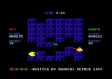 Memotron (G) (1987) (PD) screen shot game playing
